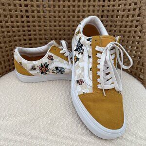 VANS Old Skool 'Cottage' Floral Shoes M 9.5/W11